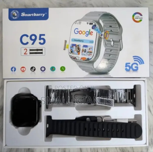 C95 5G Smart Watch – Bluetooth Calling & Health Tracker