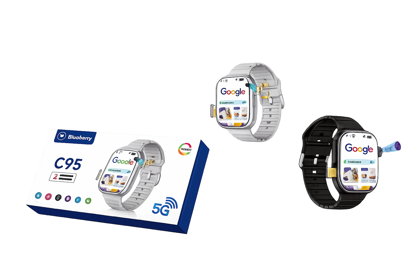 C95 5G Smart Watch – Bluetooth Calling & Health Tracker